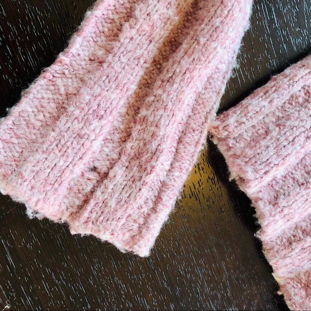 Free People Blush Knit Cropped Cardigan Sweater - Picture 6 of 8